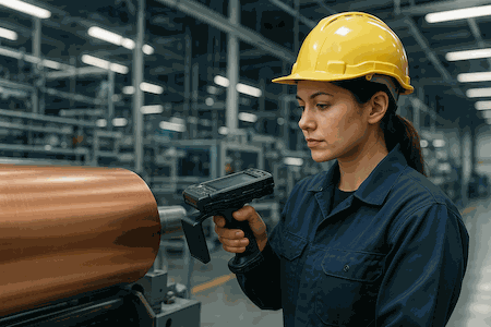 Imagen ilustrativa de cilindros inteligentes RFID